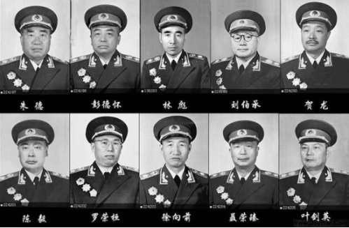 大易公司盤點中國開國元帥的原名改名